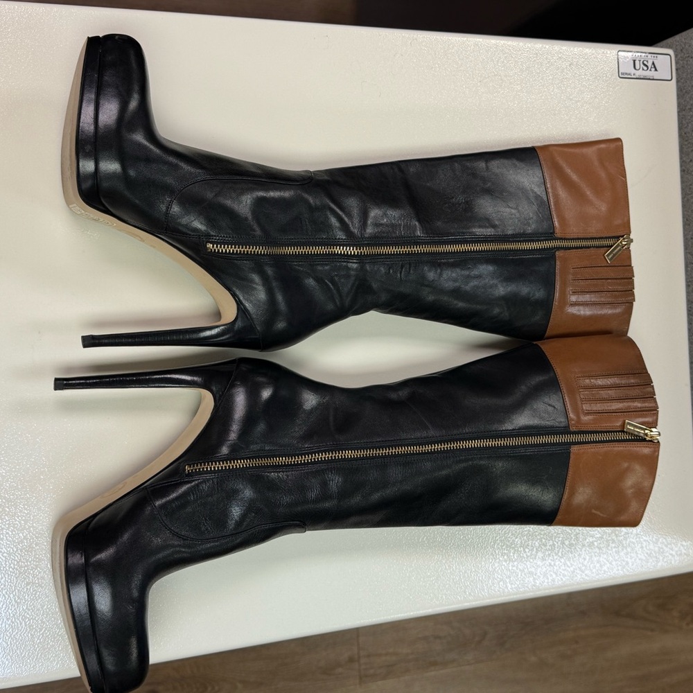 Michael Kors high heeled Hayley boots size 8 - Picture 10 of 12
